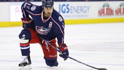 Columbus Blue Jackets center Brandon Dubinsky.