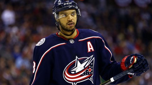 Columbus Blue Jackets defenseman Seth Jones.