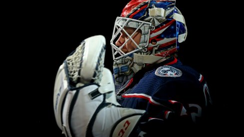 Columbus Blue Jackets goaltender Sergei Bobrovsky.