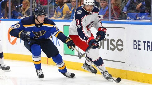 Blue Jackets defenseman Seth Jones will appear in his second regular season game of the season after being sidelined for four weeks with a sprained knee.