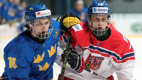 Emil Bemstrom's strong start to the season will having him represent Sweden again at the World Juniors