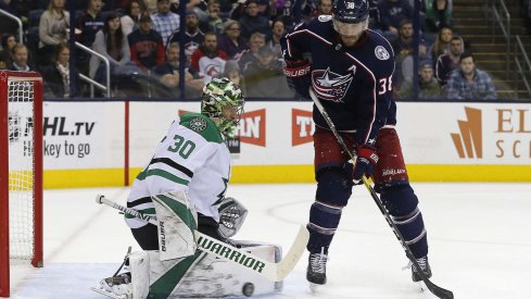 The Blue Jackets defeated the Dallas Stars by a score of 4-1 on Nov. 6.