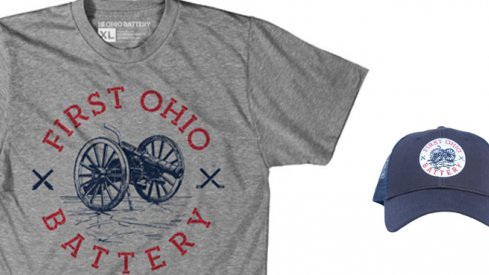 The super comfy 1st Ohio Battery t-shirt pairs perfectly with the official site trucker hat. Happy holiday shopping season!