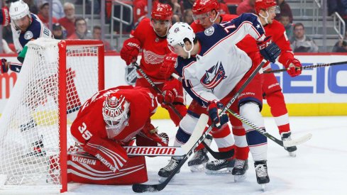 Josh Anderson is currently third in goals for the Columbus Blue Jackets with 11 on the season.