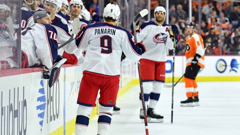 Artemi Panarin is second on the Columbus Blue Jackets in points with 29, with 22 of those points being assists.