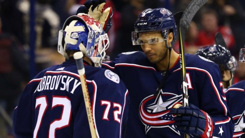 Columbus Blue Jackets' goaltender Sergei Bobrovsky has only allowed four goals in his past four starts. 