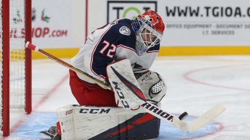 Sergei Bobrovsky was excellent in the Blue Jackets 4-3 win over the Philadelphia Flyers 