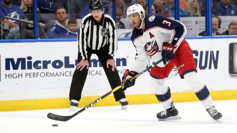 Seth Jones has seven goals and 22 assists for the Columbus Blue Jackets through 41 games, and just made his third all-star game appearance.