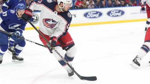 Ryan Murray officially eclipsed 100 career points as a member of the Columbus Blue Jackets in a 5-2 win over the Chicago Blackhawks on Saturday night.