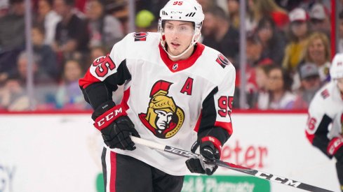 In 50 games for the Ottawa Senators this season, Matt Duchene has 57 points on 27 goals and 31 assists.