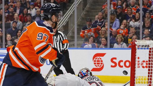 Connor McDavid put the kill shot into the Blue Jackets Thursday night.