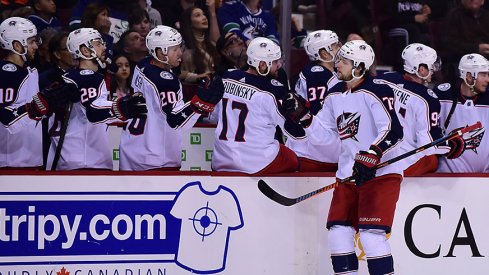 Josh Anderson potted two goals in Vancouver.