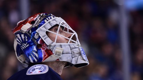 Columbus Blue Jackets goaltender Sergei Bobrovsky.