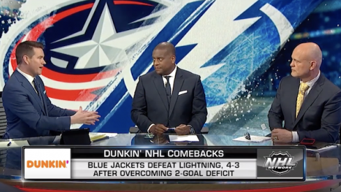 NHL Network's studio crew discusses the Columbus Blue Jackets' Game 1 win over the Tampa Bay Lightning.