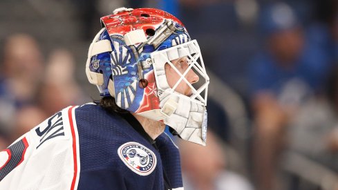 Columbus Blue Jackets goaltender Sergei Bobrovsky.