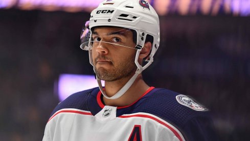 Seth Jones had two assists in a 3-2 double overtime victory against the Boston Bruins on Saturday night.