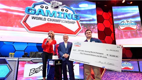 Matt Gutkoski, aka Top-Shelf-Cookie, took home $50,000 with his NHL World Gaming Championship victory in Las Vegas on Wednesday.