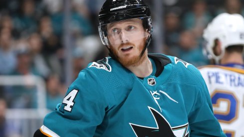Forward Gustav Nyquist is signing a free-agent contract with the Columbus Blue Jackets.