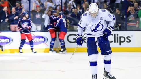 The Columbus Blue Jackets' first playoff series win came in dramatic form, with a sweep over the Tampa Bay Lightning.