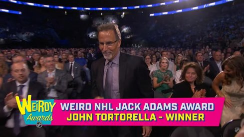 John Tortorella at the NHL Awards.