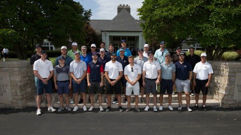 An annual golf outing at Double Eagle helped raise money for the Blue Jackets Foundation