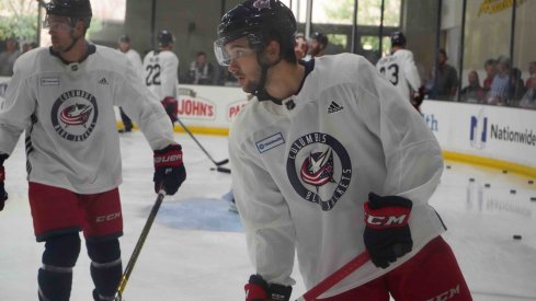 Emil Bemstrom at training camp