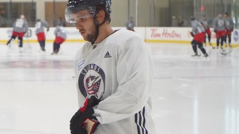 Bemstrom at training camp