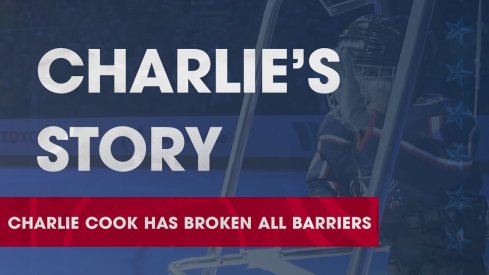 Charlie Cook dropped the puck Friday night against the Red Wings, this is his story as told to us by the Blue Jackets.