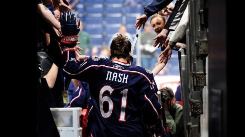 Rick Nash spent nine of his 15 NHL seasons with the Columbus Blue Jackets after being the first overall draft pick from the team in 2002.