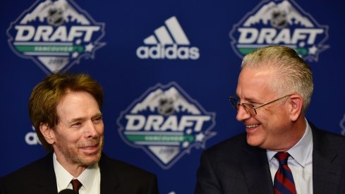 NHL Seattle'sJerry Bruckheimer and Tod Leiweke