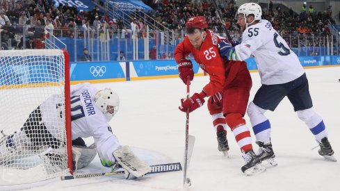 Mikhail Grigorenko at the Pyeongchang 2018 Olympic Winter Olympics