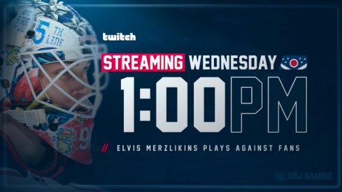 It's your chance, folks, to finally play against Elvis Merzlikins, Stinger and CBJ Gaming in NHL 20! Games will begin on Playstation Wednesday, April 29 at 1:00 p.m. 