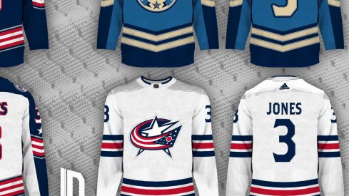 Columbus Blue Jackets color rush jersey concepts by Lucas Daitchman - should the team adopt these ideas?