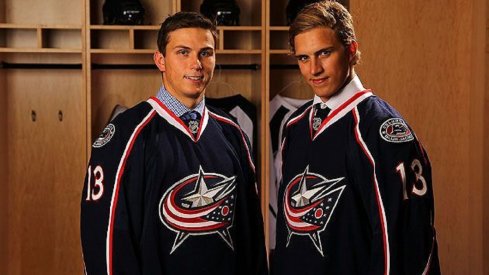 Wennberg and Rychel at the NHL Draft