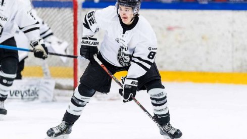 Mikael Pyyhtia skates for TPS U20