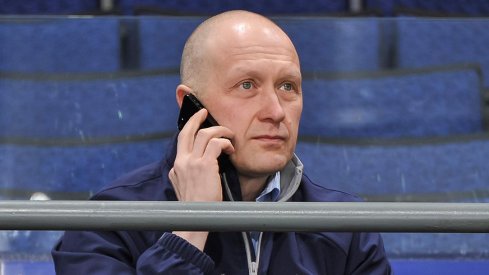 Jarmo Kekalainen speaks on the phone.