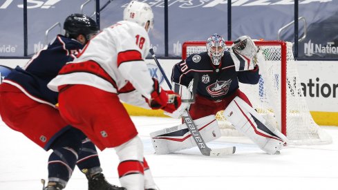 Joonas Korpisalo should be traded before the start of the season, if the Columbus Blue Jackets truly see this as a rebuilding year.