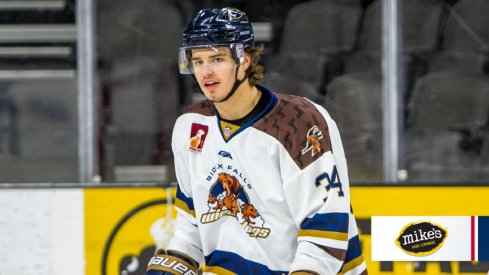 Cole Sillinger was the Columbus Blue Jackets' second pick in the first round of the 2021 NHL Draft.
