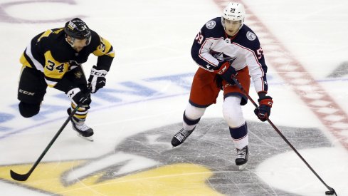 Yegor Chinakhov will make his NHL debut Tuesday, replacing Max Domi in the lineup as the Blue Jackets seek their first 3-0-0 start in club history.