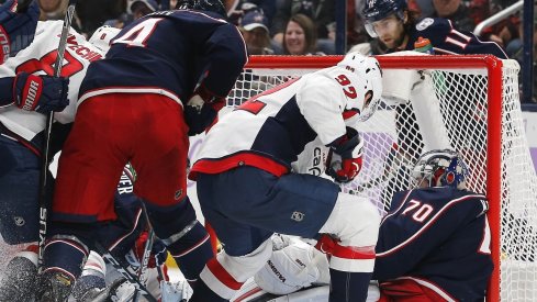 Joonas Korpisalo struggled mightily in the Columbus Blue Jackets 4-3 loss to the Washington Capitals.