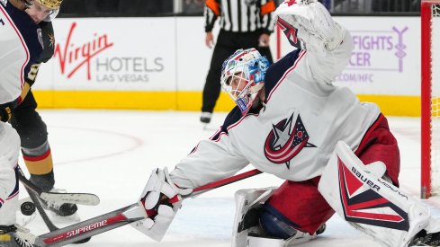 A promising start turned into a frustrating finish for the Columbus Blue Jackets, who fell 3-2 to the Vegas Golden Knights late Saturday.