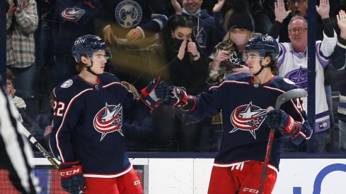 Alexandre Texier's goal in the first period gave the Columbus Blue Jackets a point, but the Anaheim Ducks picked up a 2-1 victory in the shootout.