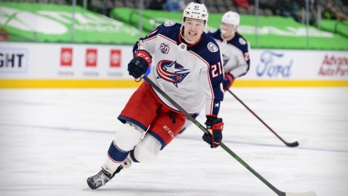 As players continue to shuffle in and out of the league's COVID-19 protocols, forwards Josh Dunne (pictured) and Tyler Sikura have joined the Columbus Blue Jackets' taxi squad.