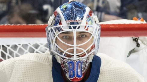 Elvis Merzlikins won't "win a f**king Vezina" this season, but the Columbus Blue Jackets defense hasn't done him any favors in that quest.