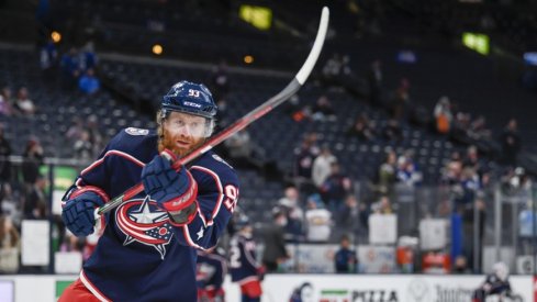 Jakub Voracek is back in the lineup for the Blue Jackets, who head to Ontario for the first half of key back-to-back games.