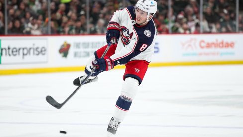 Zach Werenski will miss the remaining two games of the season.