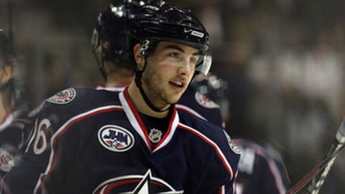 Derrick Brassard was one of three selections with the sixth pick for the Columbus Blue Jackts.