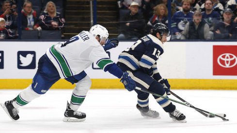 Johnny Gaudreau and J.T. Miller