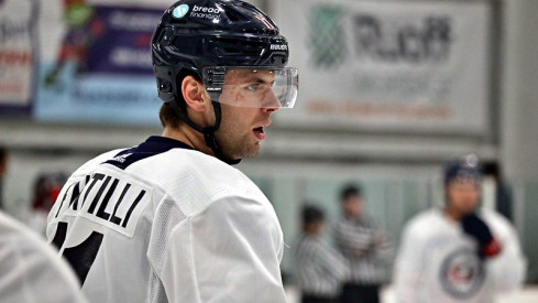 Adam Fantilli at Blue Jackets development camp