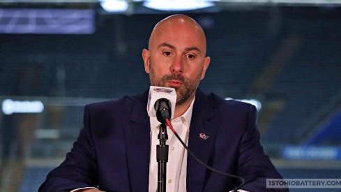 New Columbus Blue Jackets head coach Pascal Vincent addressed the media Monday at the team's annual media luncheon.